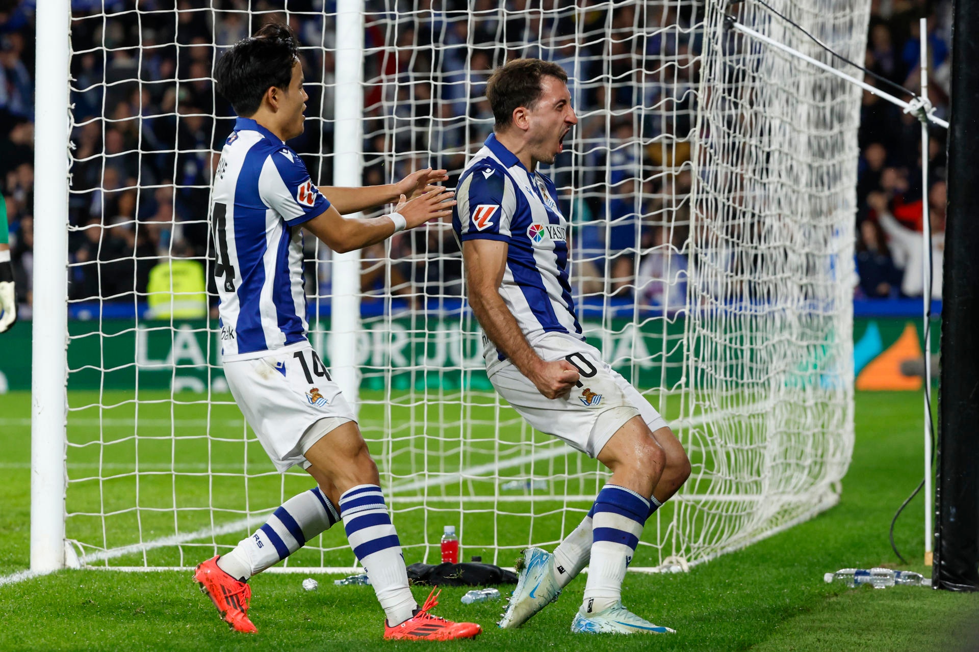 La Real Sociedad venció al Betis. EFE