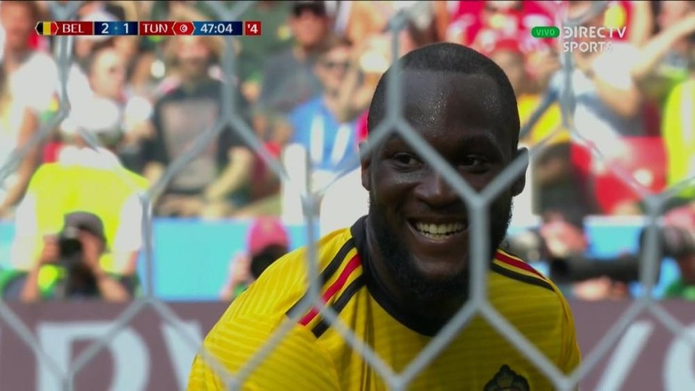 Lukaku scored two goals in the first half. DIRECTVSports