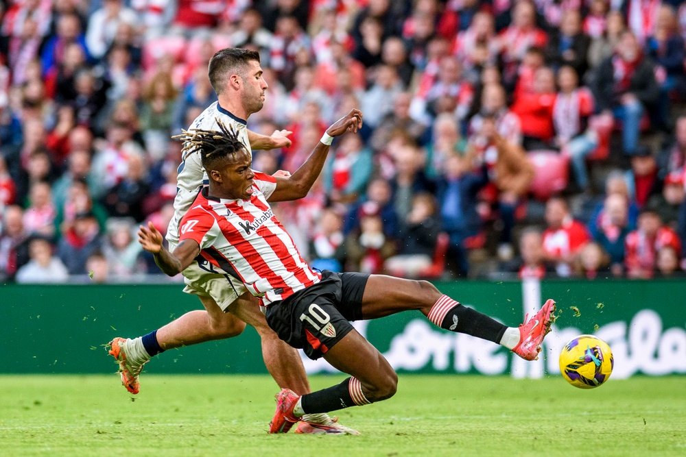 Arsenal are still interested in landing Athletic Club winger Nico Williams. EFE
