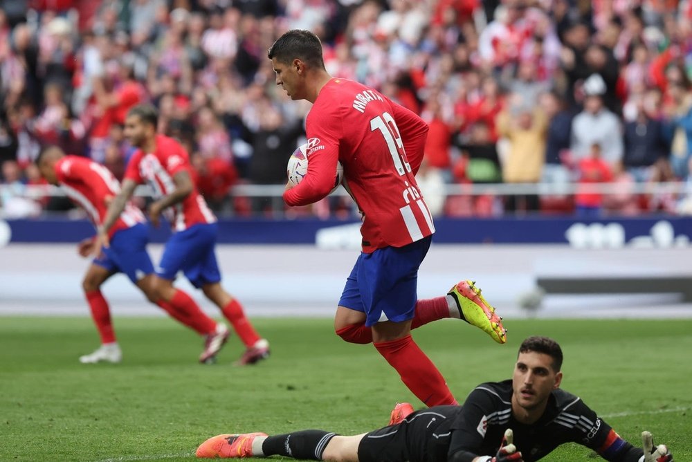 Morata has a contract with Atletico Madrid until 2026. EFE
