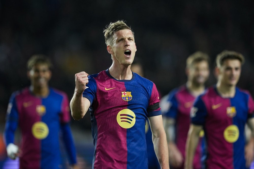 LaLiga recurre la decisión del CSD por Dani Olmo y Pau Víctor. EFE