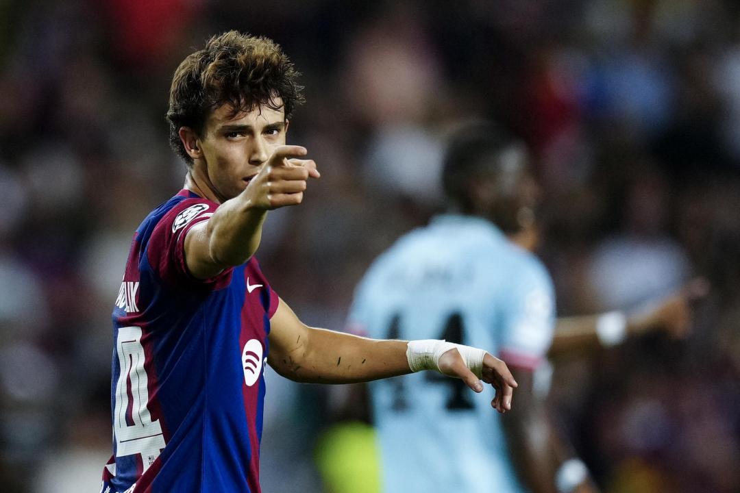 Joao Félix, con el Barça