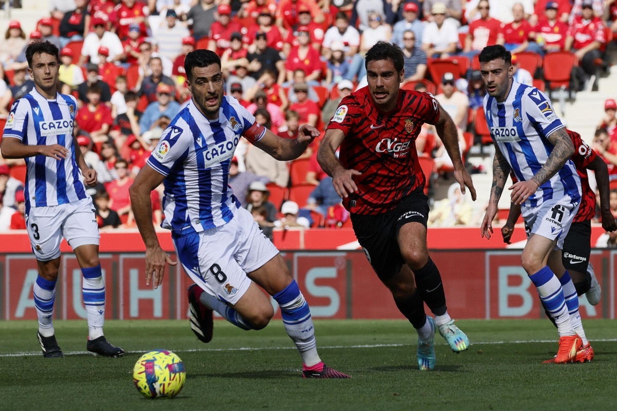 Mallorca y Real ponen los goles y Martínez Munuera, la polémica