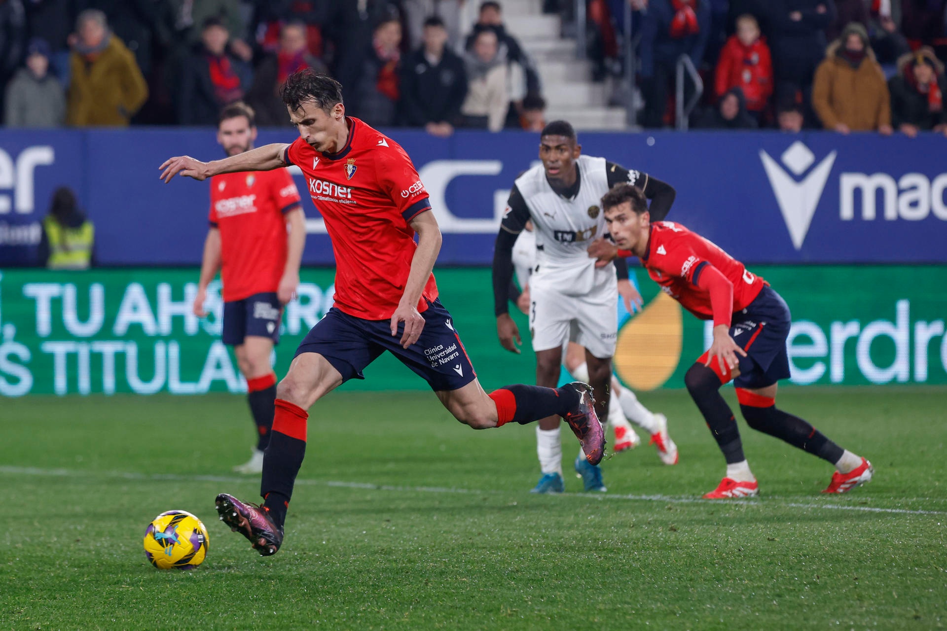 El brutal empate a todo de Valencia y Osasuna tras 35 jornadas