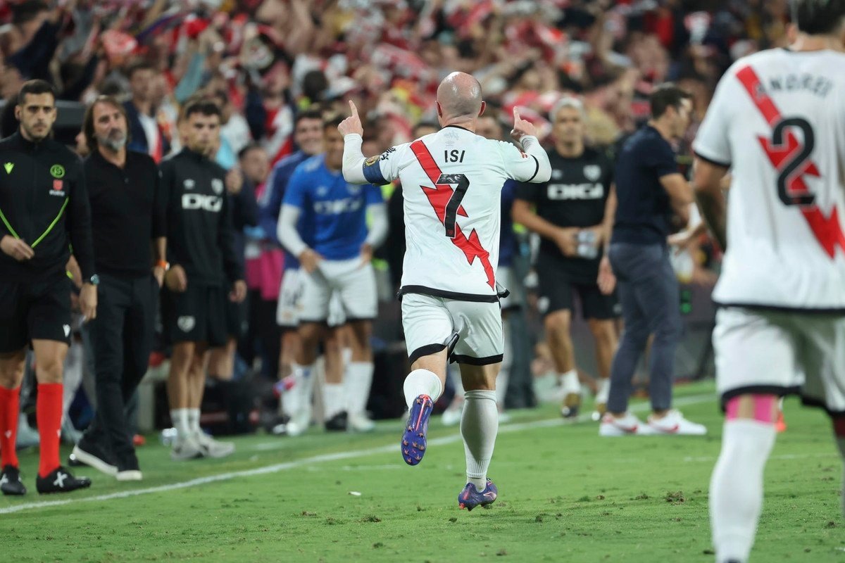 Rayo y Atlético empataron a uno. EFE