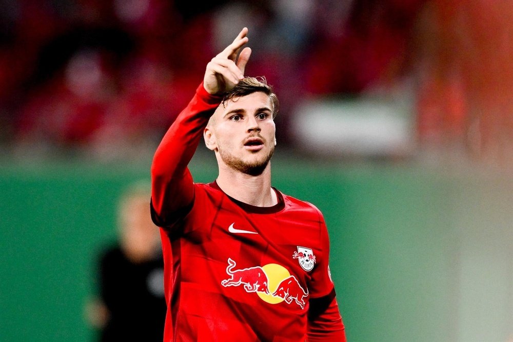 Timo Werner, la bête noire du Real Madrid. EFE