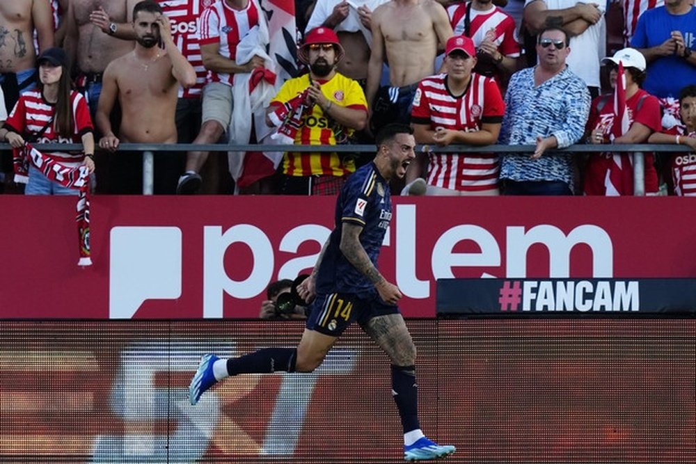 Joselu suma goles con el Madrid. EFE
