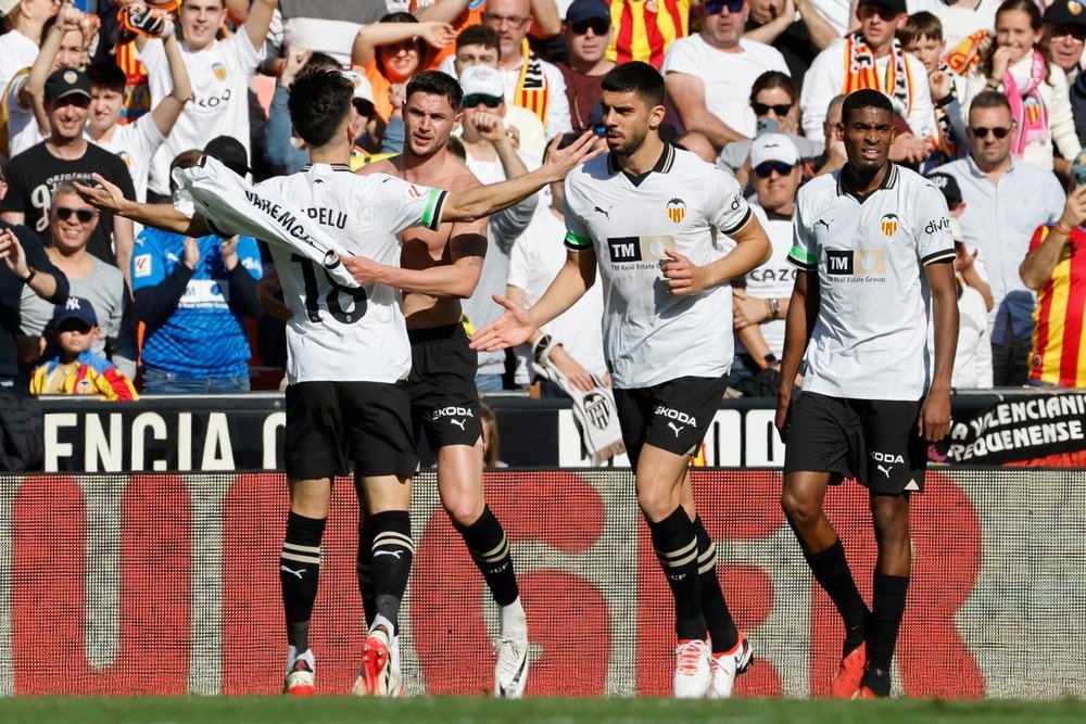 El Almería sigue sin ganar en lo que va de Liga. EFE