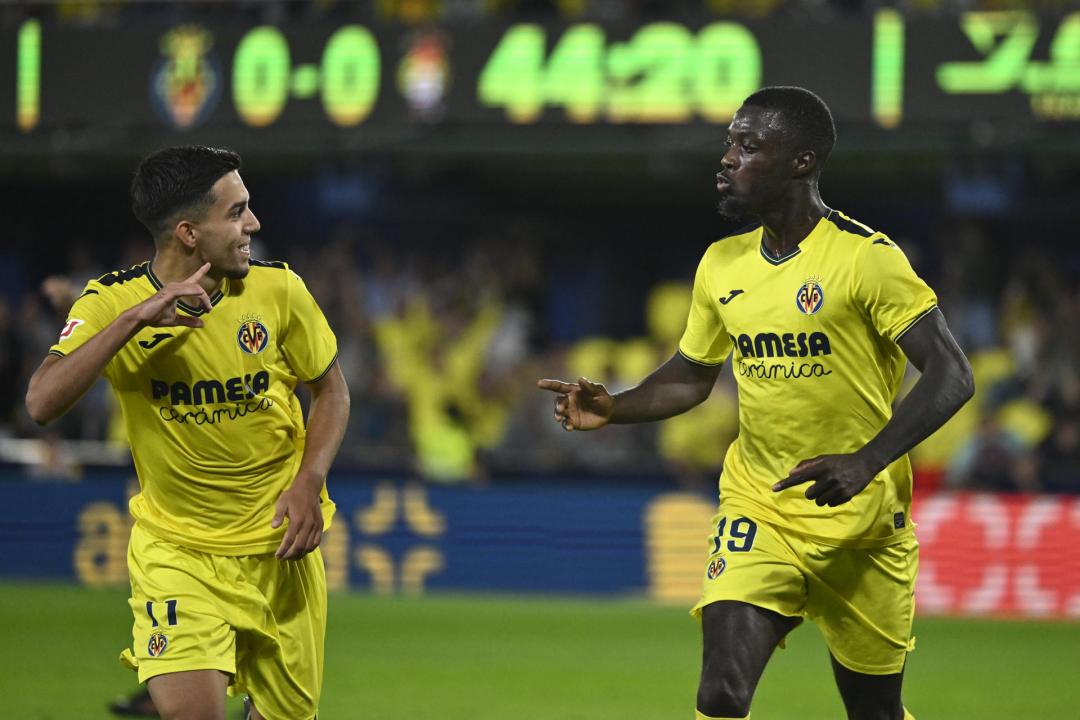 Pépé celebra su gol ante Las Palmas
