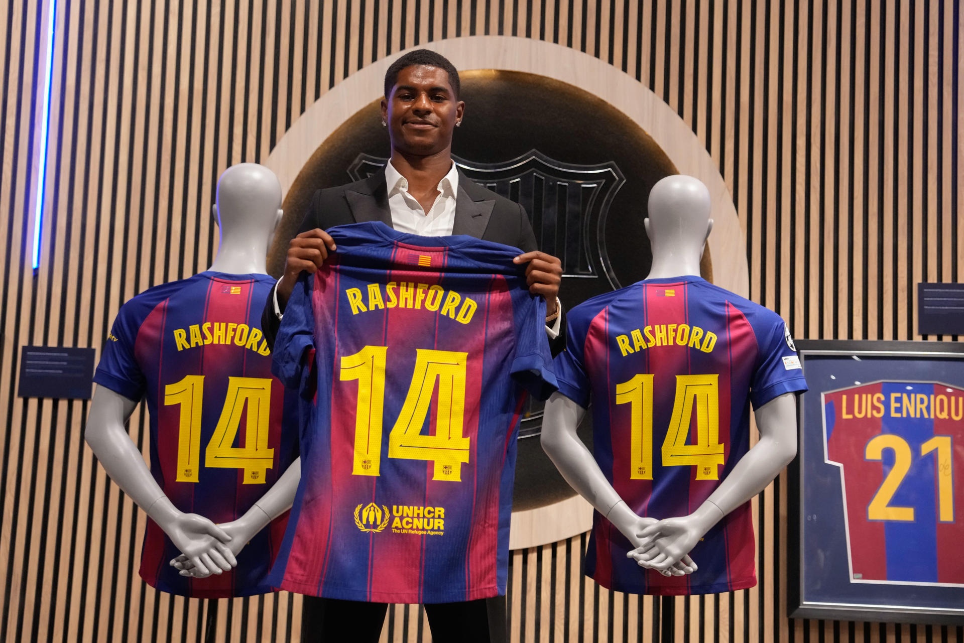 Rashford y Bardghji cierran la lista del Barça para la gira asiática. EFE