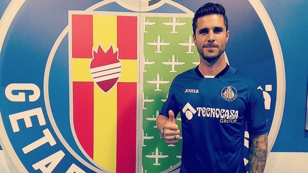 El delantero Kike Sola está satisfecho con su llegada al Getafe. KikeSola