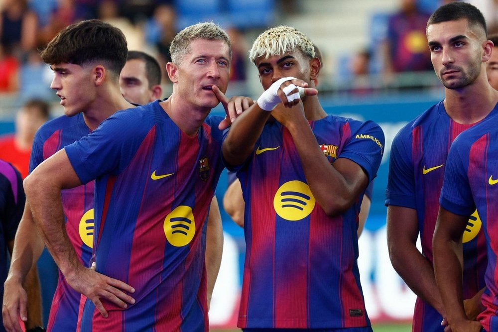 Lewandowski regretted not having won the Ballon d'Or. EFE