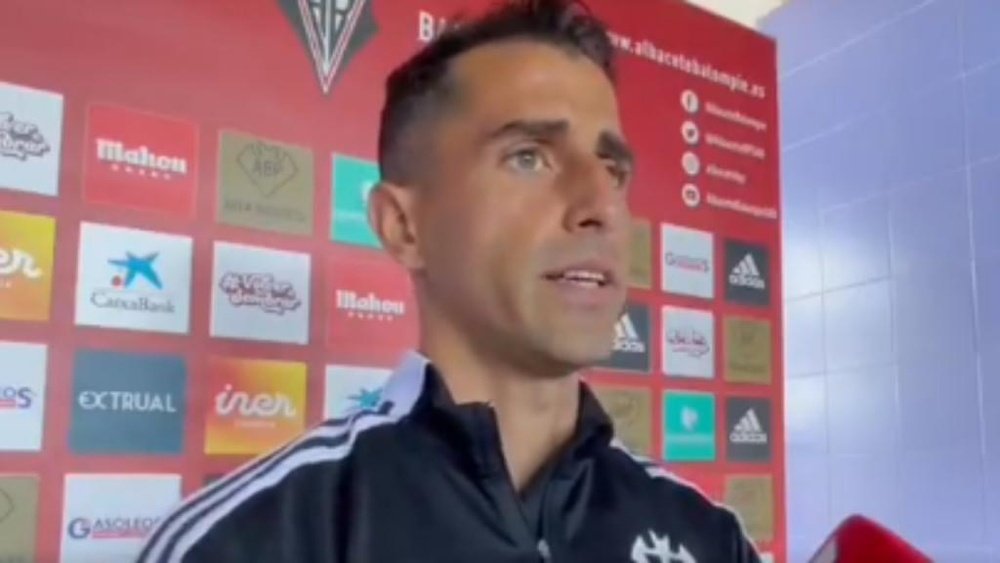 Rubén Martínez confía en que el equipo dé una mejor versión. Captura/AlbaceteBPSAD