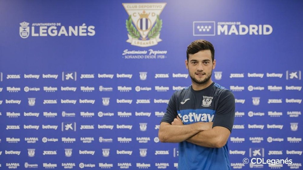 José Arnaiz le nouveau joueur 'pepinero'. Twitter/CDLeganes