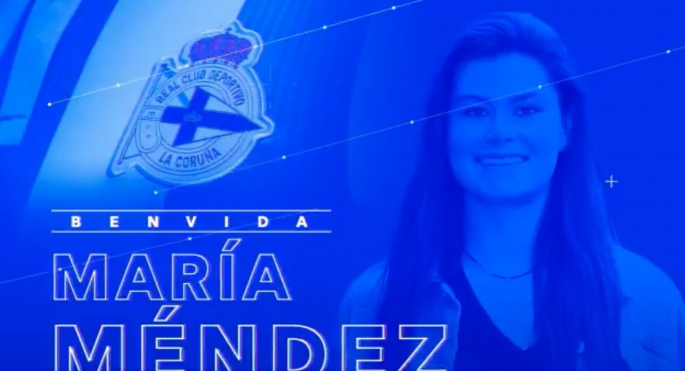 María Méndez ya es del Deportivo. RCDeportivo