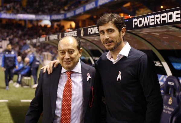 El Deportivo homenajea a su delegado, Barros Botana, por 25 años en el club. Twitter