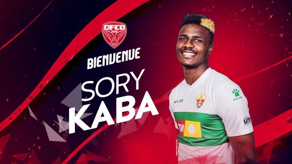 Sory Kaba ya es futbolista del Dijon. Dijon FCO