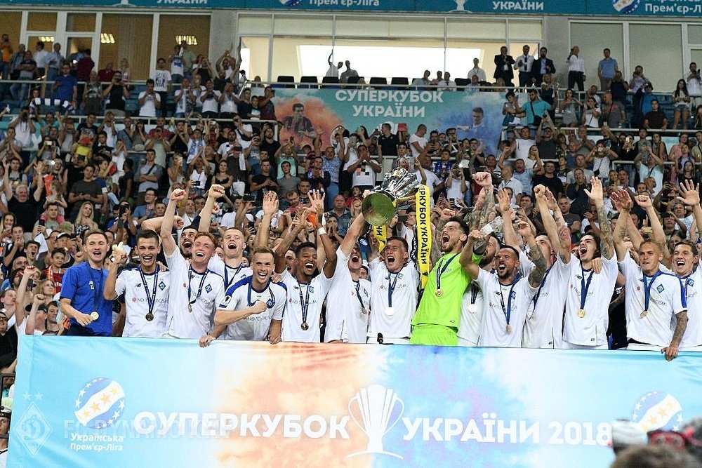 Séptima Supercopa para el Dinamo de Kiev. Twitter/DynamoKyiv