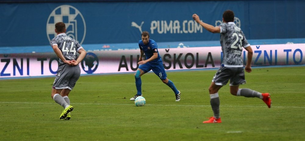 El Dinamo de Zagreb prácticamente ha dicho adiós a la Liga. GNKDinamo
