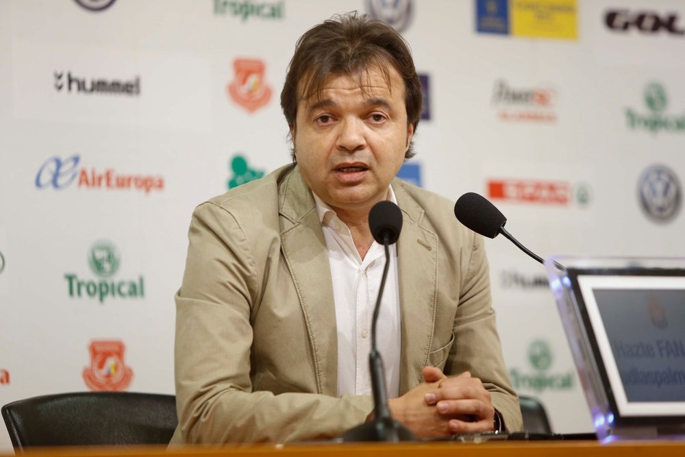 El director deportivo de Las Palmas, Toni Cruz. UDLasPalmas