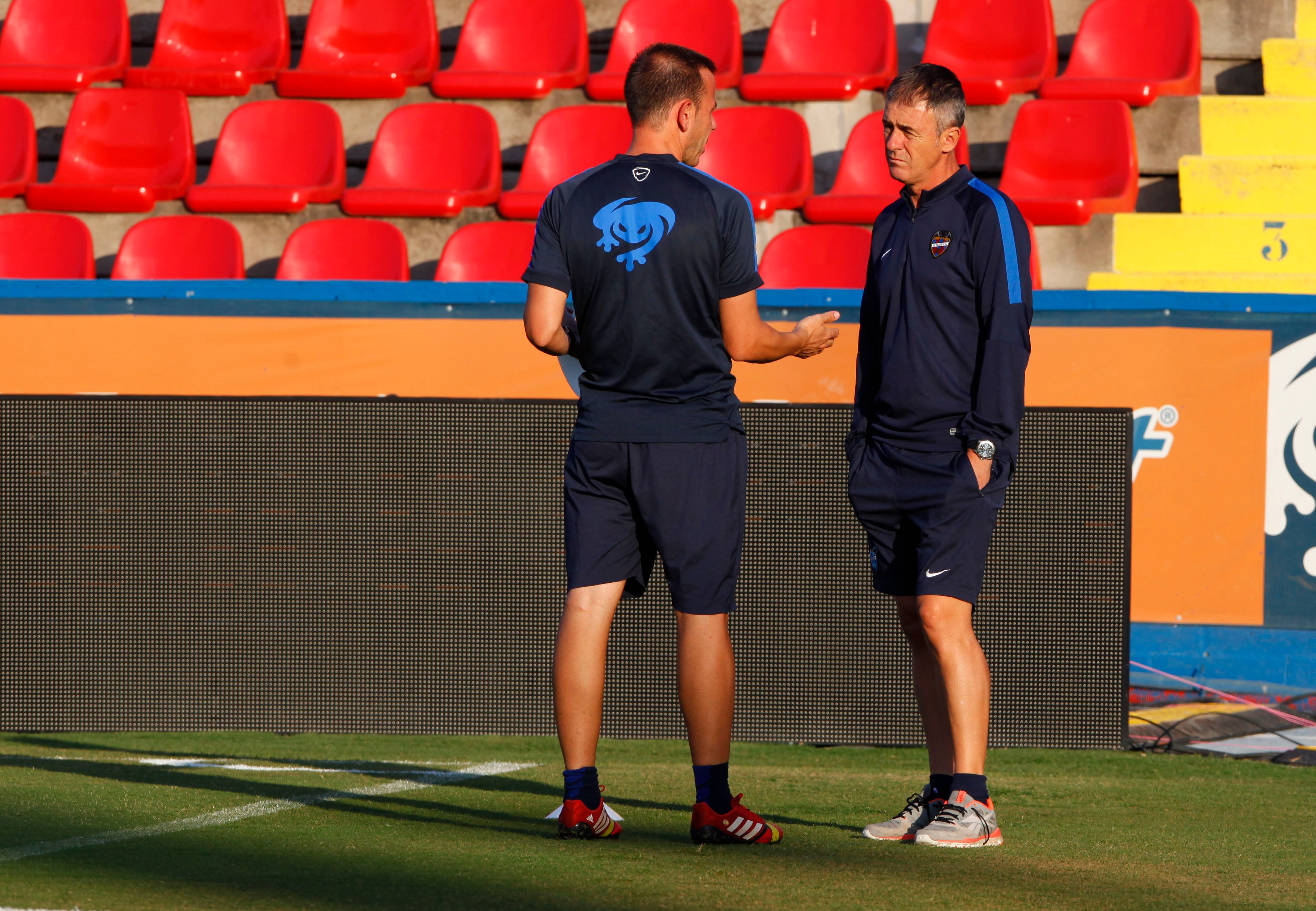 El entrenador andaluz del Levante, Lucas Alcaraz. LevanteUD