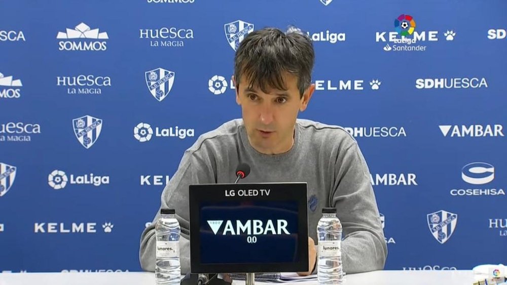 La SD Huesca superó este domingo al Granada. Captura/YouTube/LaLiga