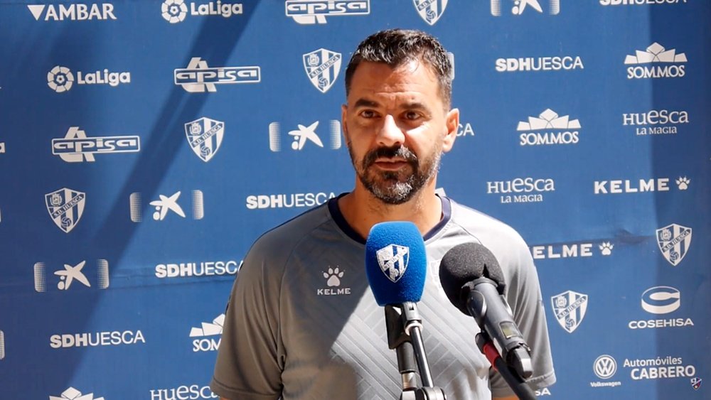 Míchel lamentó la falta de un plan en la SD Huesca. Captura/YouTube/SDHuesca