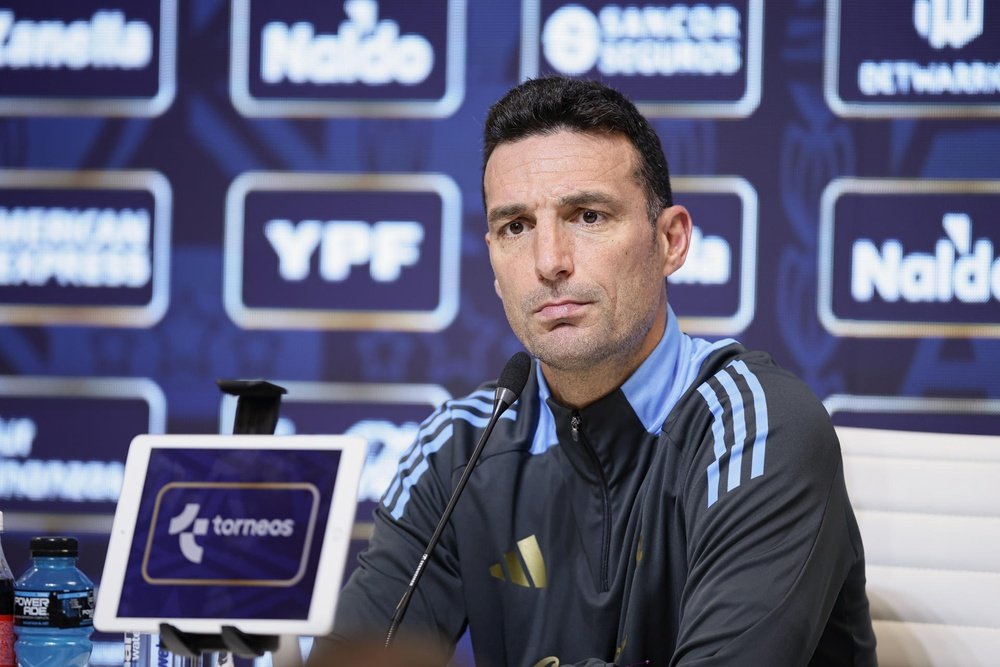 Scaloni s'abstient de parler de Messi. EFE