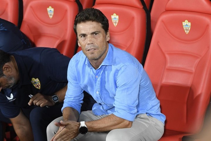Curiosa declaração do treinador do Almería. EFE