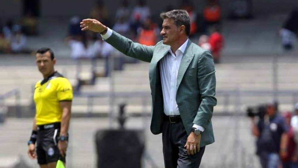 Míchel no hace rugir a Pumas; Veracruz se hunde. EFE/MarioGuzman