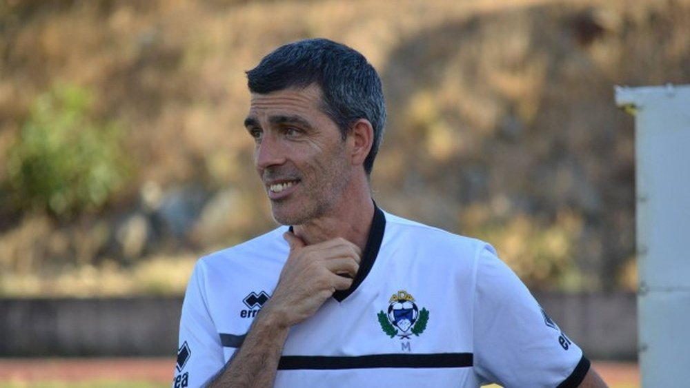 El entrenador del Alcorcón, Juan Ramón López Muñiz. ADAlcorcon