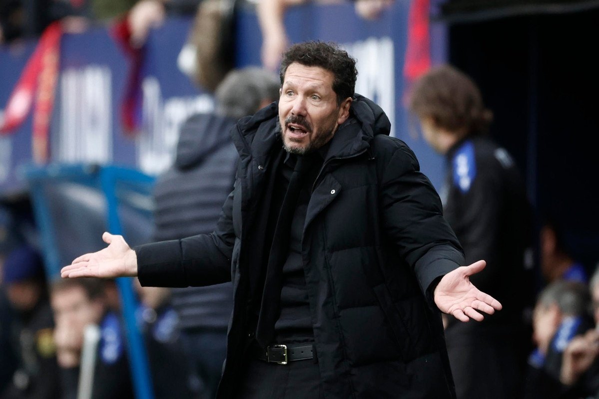 Simeone ha sido sancionado con un partido. EFE