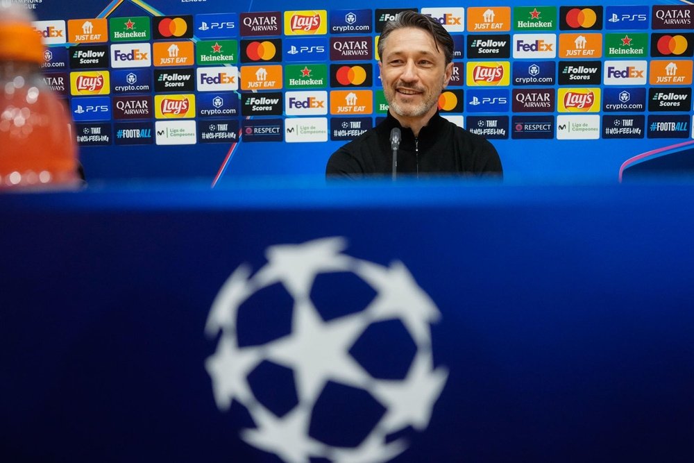 Kovac analizó el partido ante el Barcelona. EFE