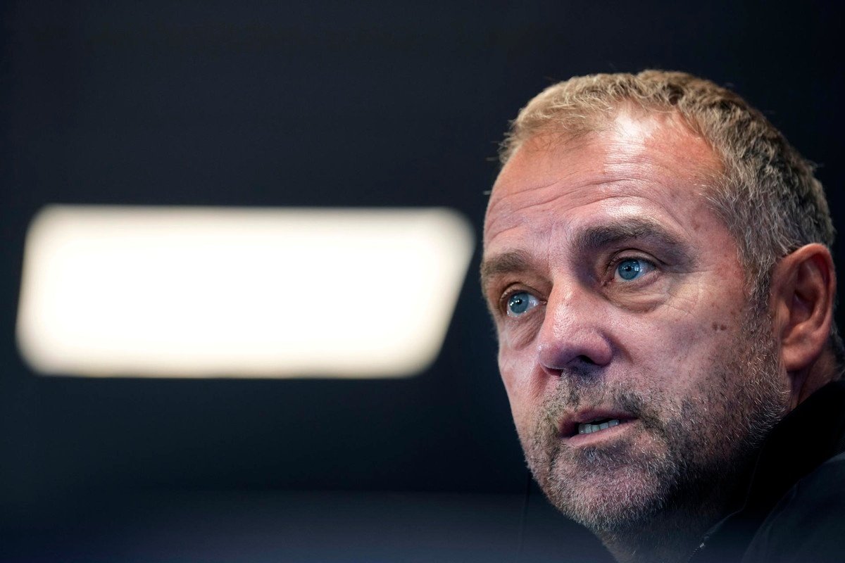Hansi Flick analizó el duelo entre Barcelona e Inter en sala de prensa. EFE/Alejandro García