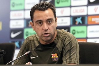 Xavi Hernández, entrenador del FC Barcelona, pasó por sala de prensa en la previa del duelo contra el Celta y avanzó su renovación con el cuadro azulgrana hasta 2025: 