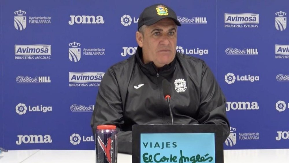 Sandoval analizó al Espanyol. Captura/YouTube/CFFuenlabrada