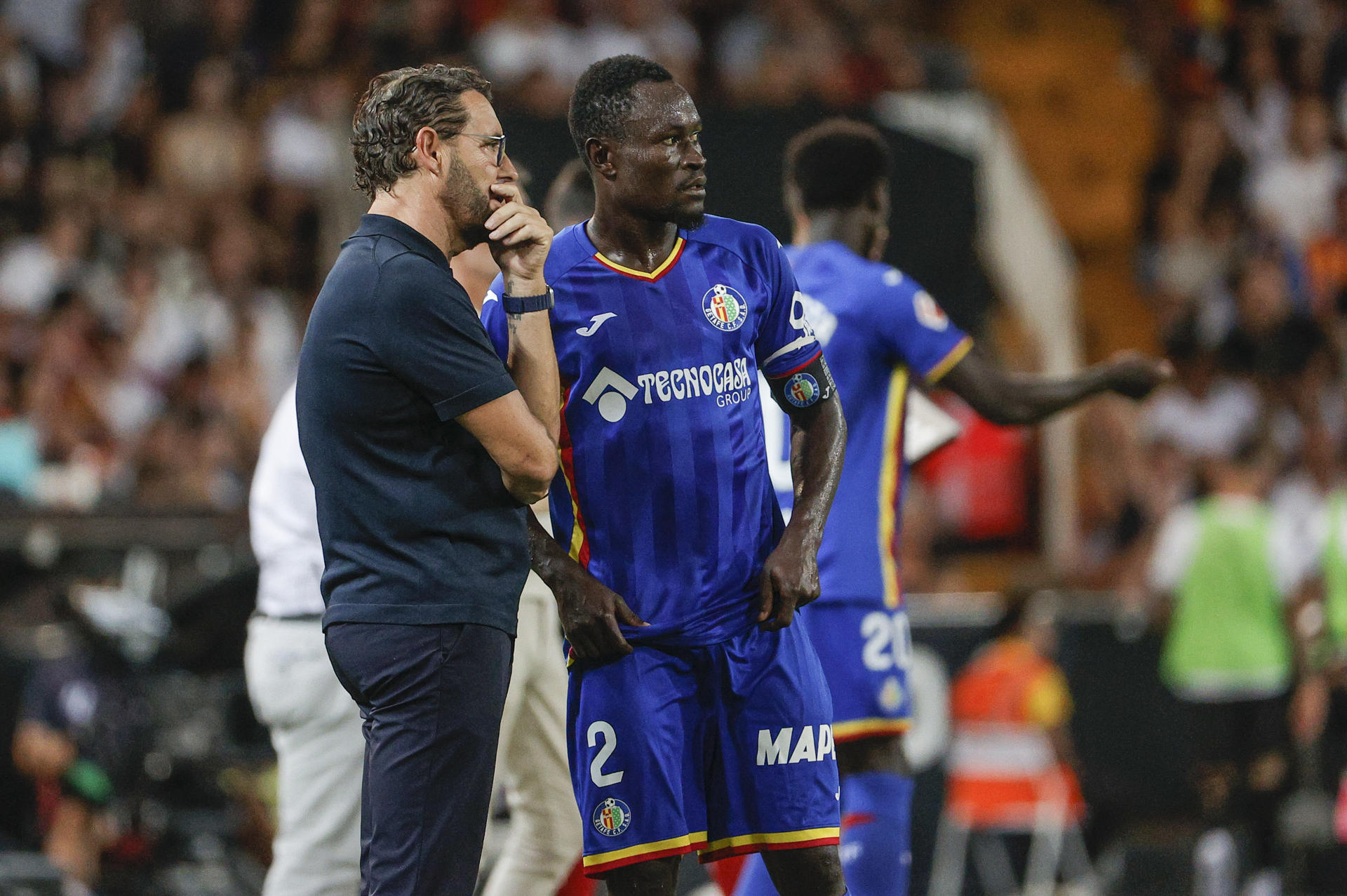 Djené, 300 partidos y el amor a Bordalás