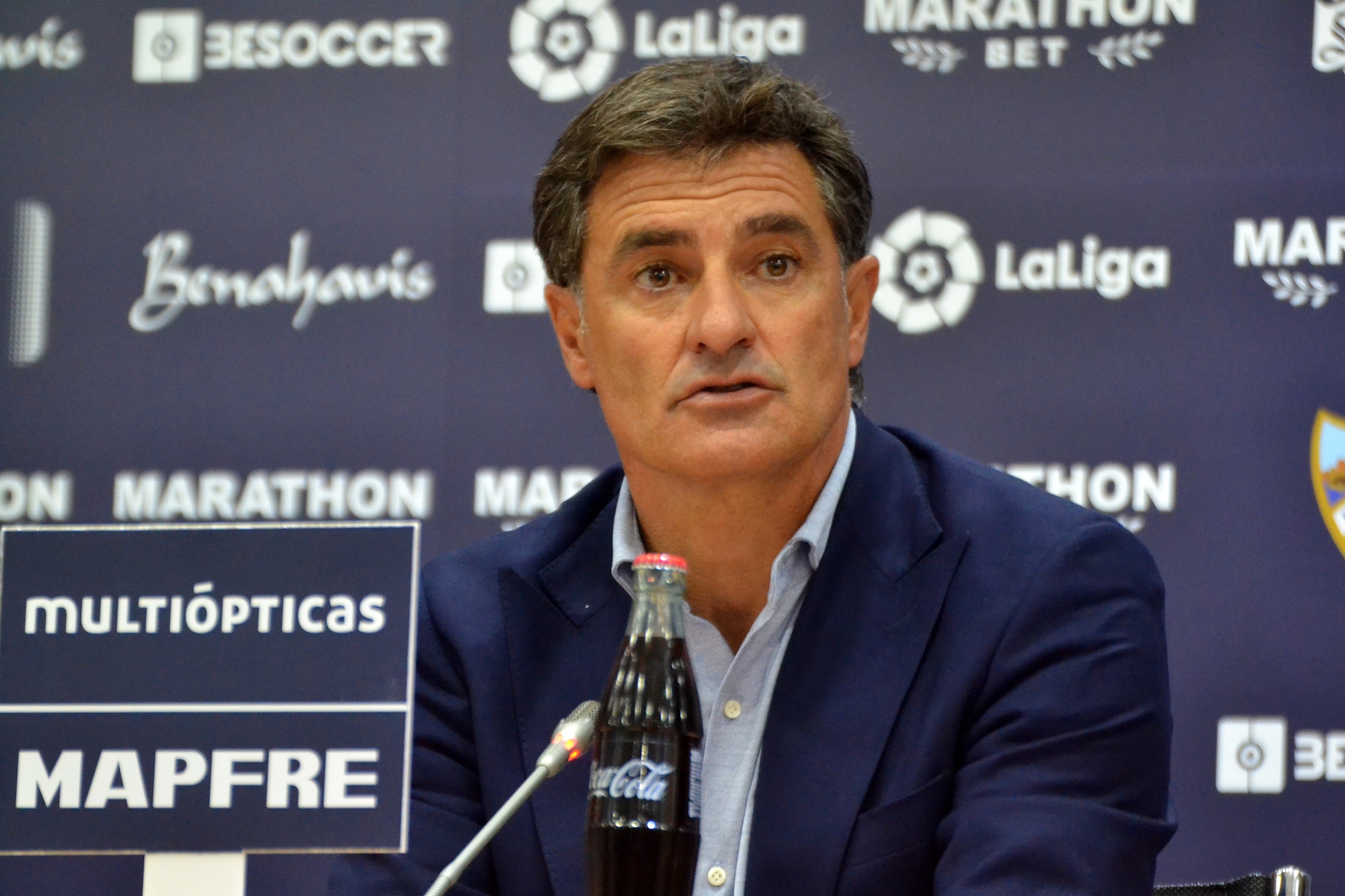 Míchel reconoce que el Málaga está necesitado de puntos