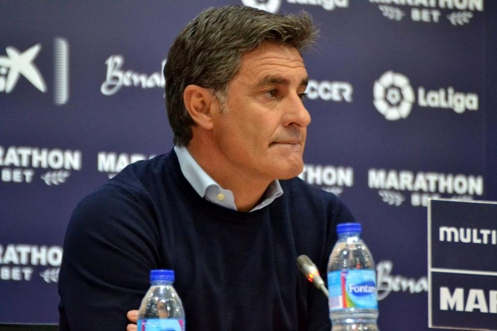El técnico del Málaga habló en rueda de prensa sobre la derrota frente al Espanyol. BeSoccer