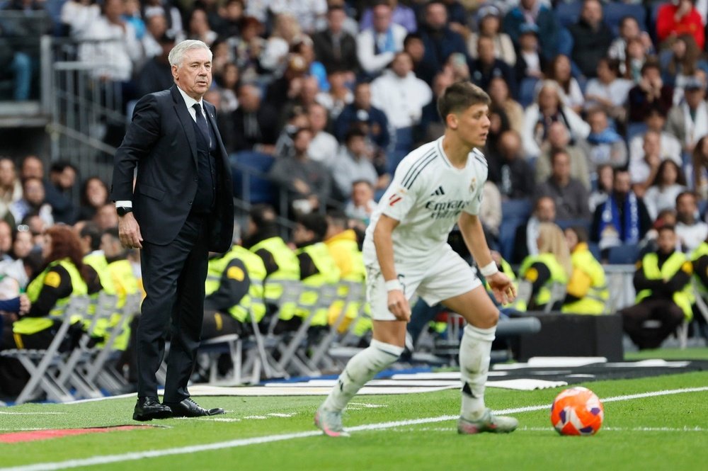 Acuerdo entre el Madrid y Ancelotti para su salida. EFE