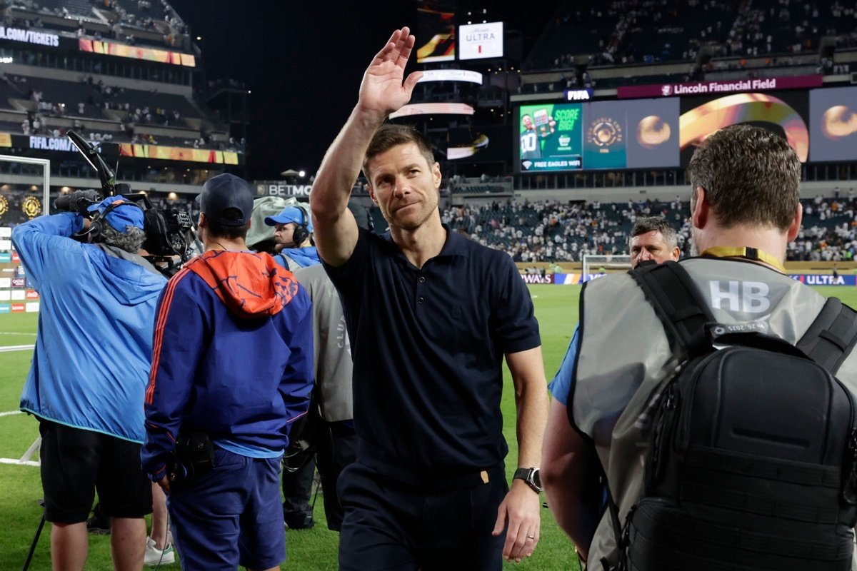 Xabi Alonso comparó las asistencias de Vinicius y Guti. EFE