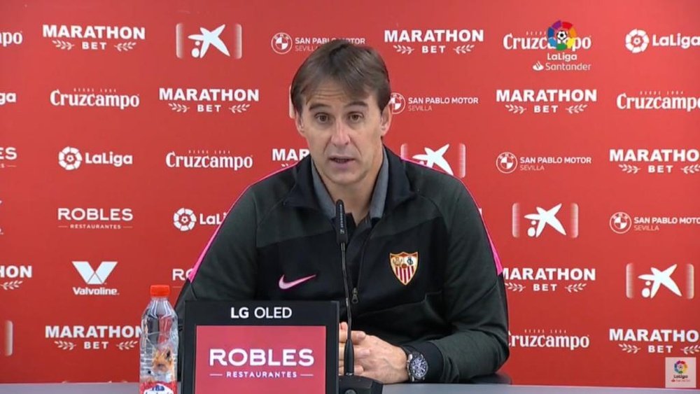 Lopetegui admitió la superioridad del Barcelona. Captura/LaLiga