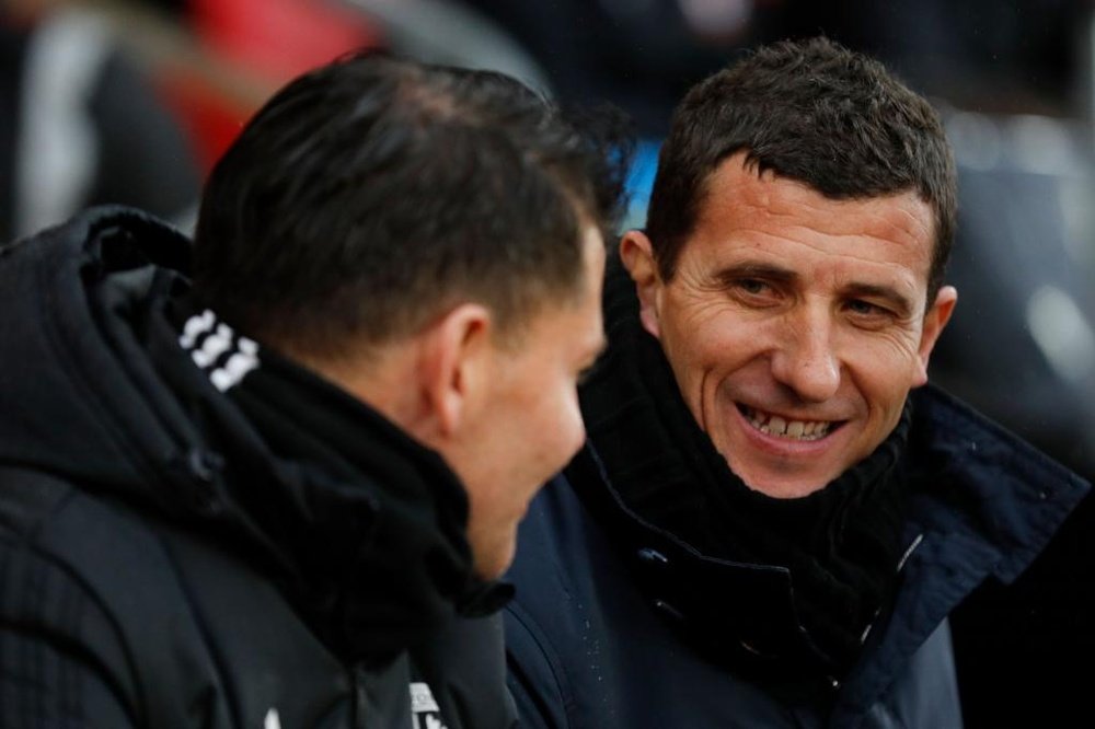 Javi Gracia, in una partita della Premier. AFP