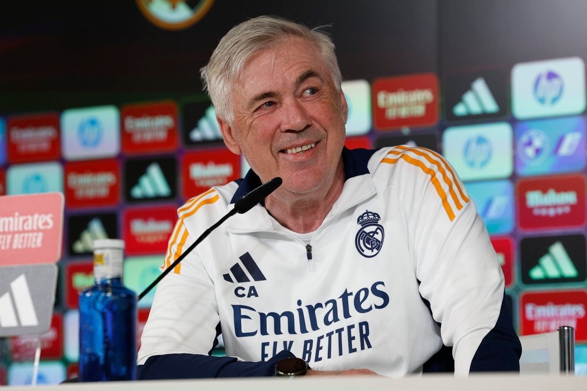 Ancelotti a donné sa dernière conférence de presse. EFE