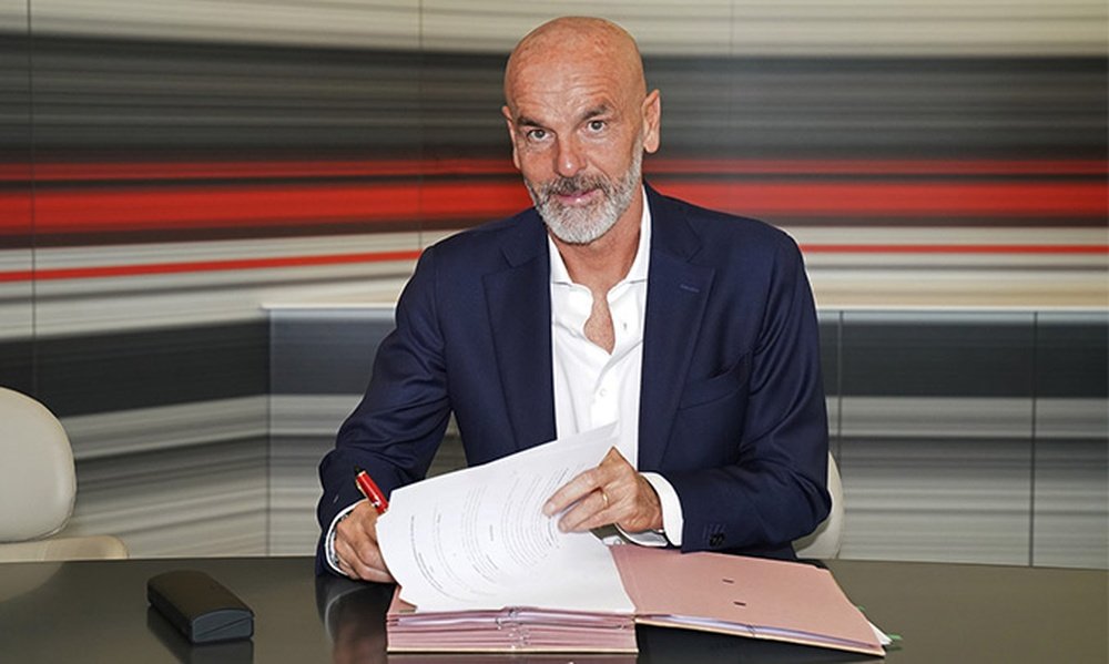 Stefano Pioli, novo técnico do Milan. ACMilan