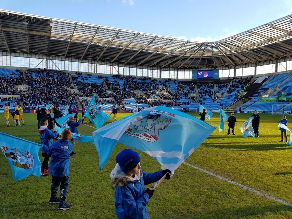 Coventry will be playing in League One next season. CoventryCity