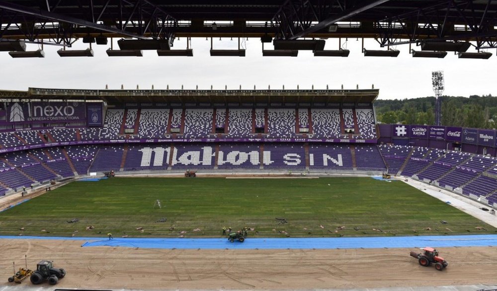 El Valladolid reformó su estadio, pero no se lo compró al Ayuntamiento. RealValladolid