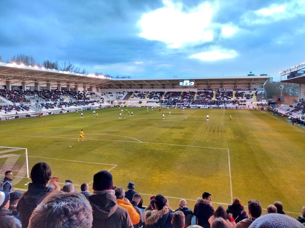 Unionistas goleó al Burgos en El Plantío. Twitter/UnionistasCF