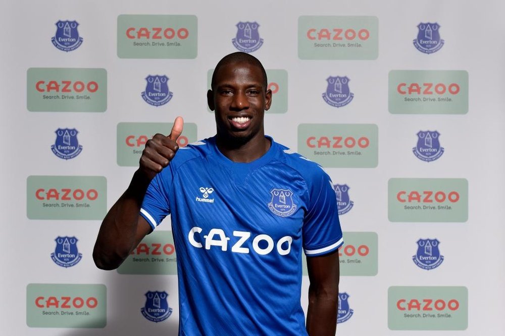 Doucouré à Everton. AFP