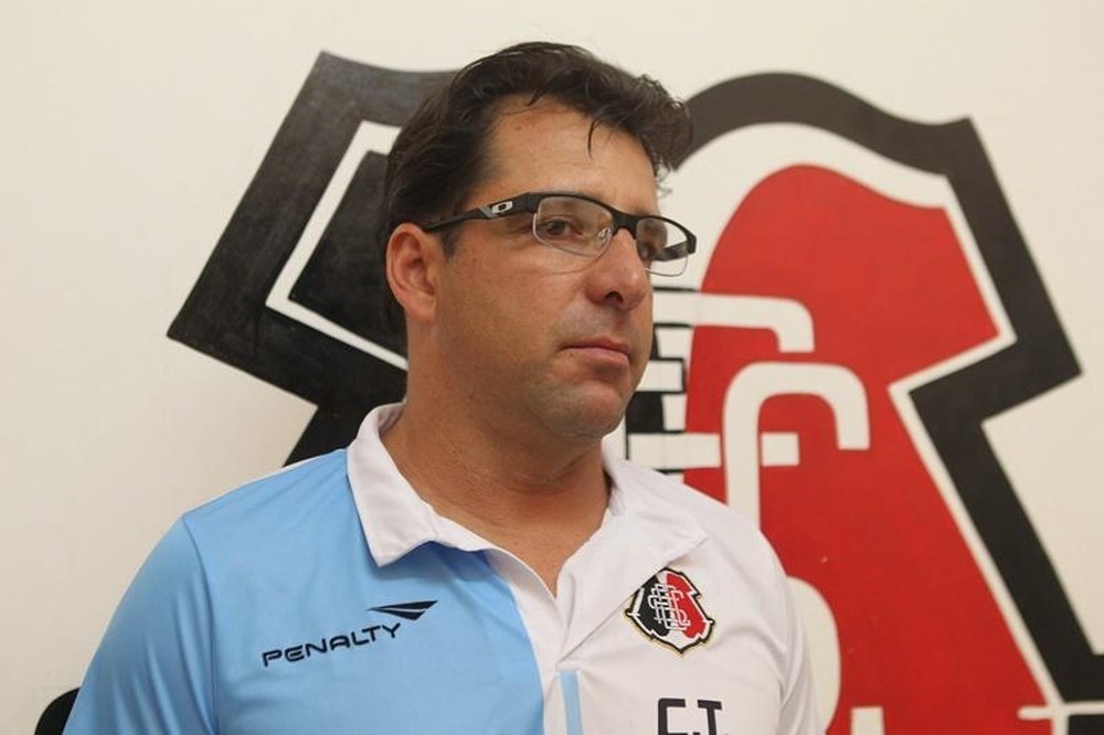 El ex entrenador del Santa Cruz de Recife, Marcelo Martelotte. SantaCruzPe